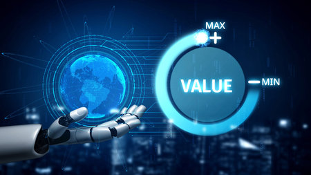 ERP systems, enterprise resource planning, business process optimization, ERP implementation, and maximizing operational efficiency through digital ERP software platforms.の写真素材