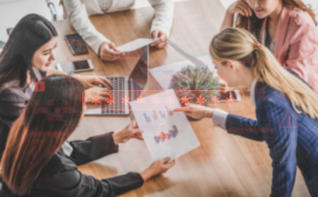 Password security breach warning with red asterisk box, cybersecurity alert, lock icons, and critical vulnerability signals in digital system access Vouchの写真素材