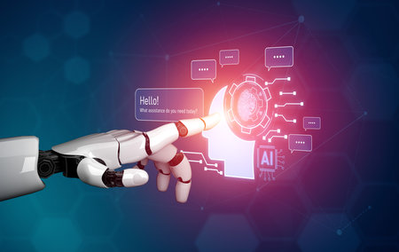 AI chatbot assists users with real-time conversations, providing automated answers, processing...