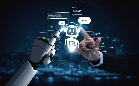 AI Virtual Assistant Artificial Intelligence Chatbot Controlled by Prompt Engineering for...