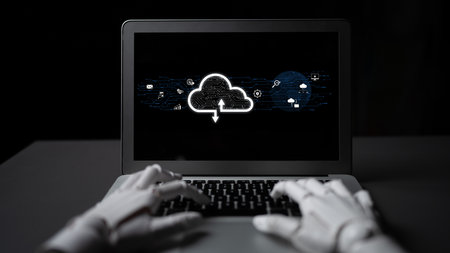AI artificial intelligence optimizes cloud infrastructure with virtual assistants and intelligent...
