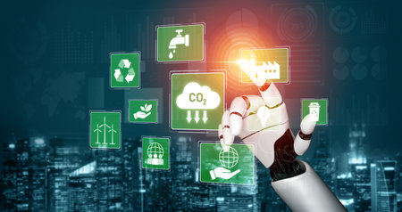 AI supports ESG practices by aligning ESG concept integrates environmental, social, and governance...