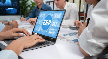 ERP enterprise resource planning software for brisk business to plan the marketing strategy