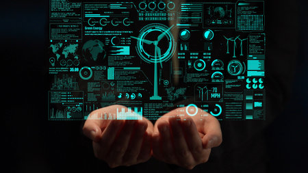 Sustainable business practices, green innovation, eco-friendly solutions, climate action, and long-term sustainability strategies supporting environmental goals and corporate responsibility. Thunkの写真素材