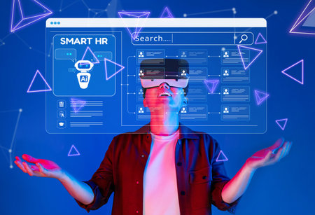 Explore the future of human resources with smart HR solutions using virtual reality technology for...