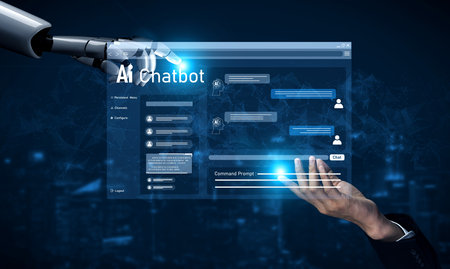 AI Virtual Assistant Artificial Intelligence Chatbot Controlled by Prompt Engineering for...