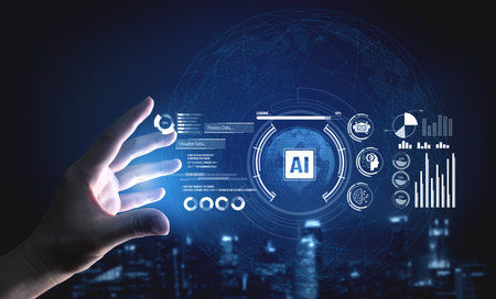 AI assistant with LLM, big data, machine learning, and generative AI powers prompt engineering and...