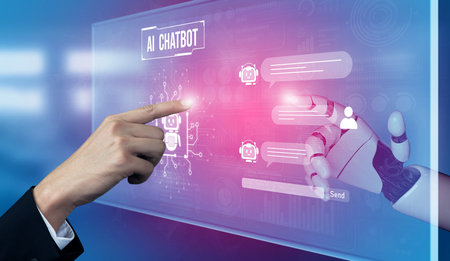 AI Virtual Assistant Artificial Intelligence Chatbot Controlled by Prompt Engineering for...