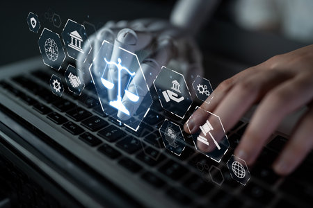 AI regulates digital law through compliance dashboards, justice-oriented tools, and secure...