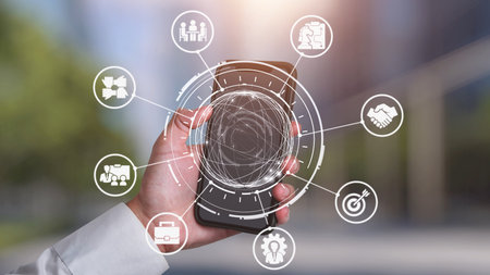 B2B strategy and technology transforming business-to-business operations, optimizing communication,...
