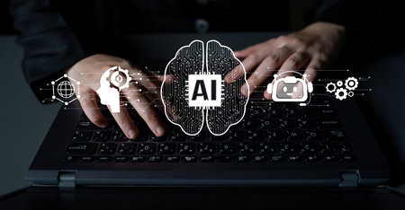 AI assistant with LLM, big data, machine learning, and generative AI powers prompt engineering and...