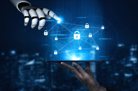 AI strengthens cybersecurity with smart threat detection, virtual firewalls, and automated systems...