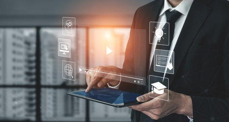 Customer centric review and rating system supports product review, digital rating concept, and...