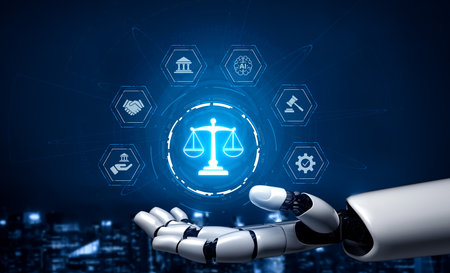 AI regulates digital law through compliance dashboards, justice-oriented tools, and secure...