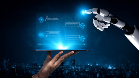 AI enhances chatbot interface by streamlining chatbot, communication, and AI support into one...