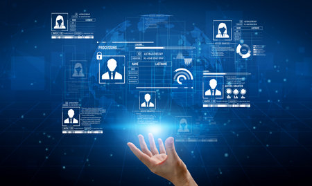 ID security ensures personal data protection with secure login systems, digital identity safeguards,...
