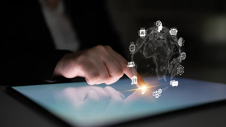 AI assistant with LLM, big data, machine learning, and generative AI powers prompt engineering and...