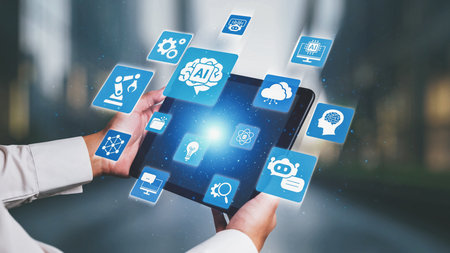 AI Assistant Brain Processor with LLM Technology, Big Data, Machine Learning, Generative AI for...