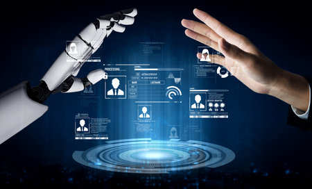 AI safeguards digital identity with smart authentication, secure login systems, and virtual...