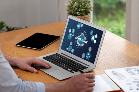 Compliance system for brisk online corporate business to meet quality standard