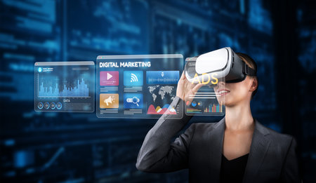Explore the cutting-edge intersection of virtual reality and digital marketing, showcasing advanced...