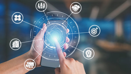 B2B strategy and technology transforming business-to-business operations, optimizing communication,...