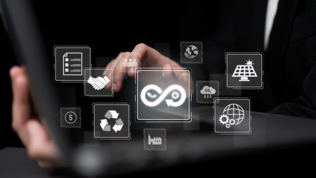 Circular economy supports sustainable development. Circular economy reduces waste, circular economy...