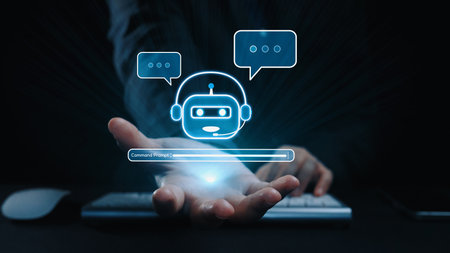 AI Virtual Assistant Artificial Intelligence Chatbot Controlled by Prompt Engineering for...