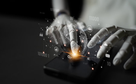 AI enables a global digital ecosystem integrating data, commerce, communication, and financial...