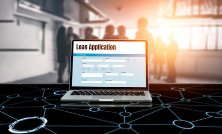 Online loan application form for modish digital information collection on the internet network