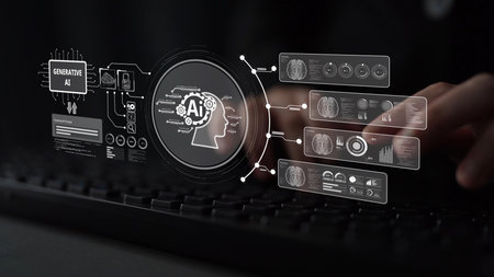 AI Assistant Brain Processor with LLM Technology, Big Data, Machine Learning, Generative AI for...