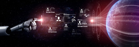 AI safeguards digital identity with smart authentication, secure login systems, and virtual...