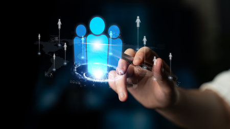 Professional networking expands business connections, fosters collaboration, and builds digital...