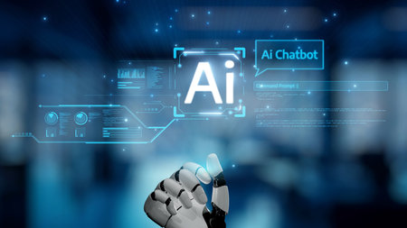 AI Virtual Assistant Artificial Intelligence Chatbot Controlled by Prompt Engineering for...