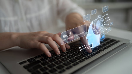Conversational AI assistant enhances chatbot interaction. AI assistant supports queries, answers...