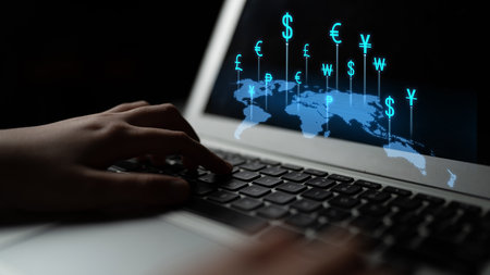 Fintech powers global currency exchange with secure digital conversion, modern platforms, and...
