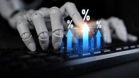 AI predicts interest rate trends by analyzing macroeconomic indicators, financial data, and...