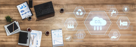 Carbon reduction at the center of sustainable strategies, including renewable energy, recycling,...