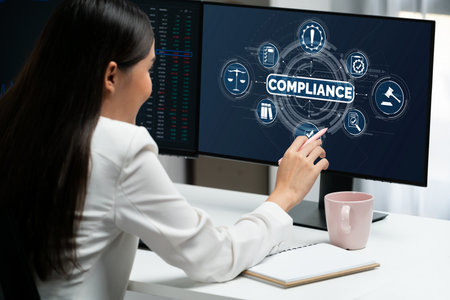 Compliance system for brisk online corporate business to meet quality standard