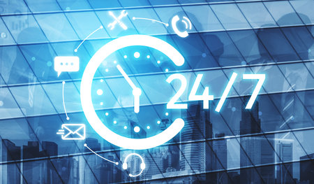 24-hour customer support via help desk, live chat, and online services ensures technical assistance...