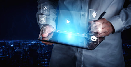 Customer centric review and rating system supports product review, digital rating concept, and...