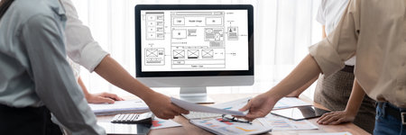 Website design software provide brisk template for online retail business and e-commerce
