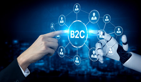 AI improves B2C models with smart delivery systems, customer engagement tools, and optimized digital...