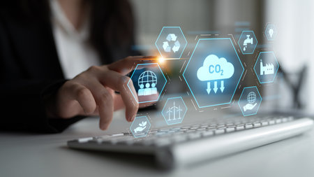 Carbon reduction at the center of sustainable strategies, including renewable energy, recycling,...