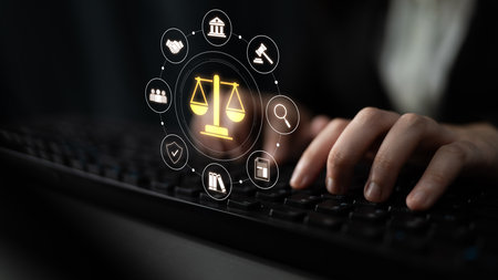 Justice system ensures legal governance and fairness. Justice system protects rights, system upholds...