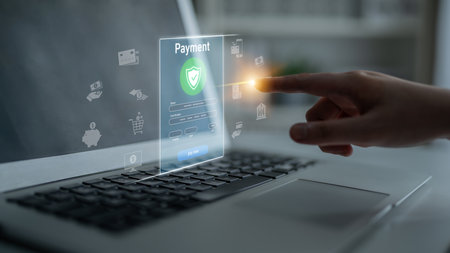 Secure online payments ensure smooth e-commerce with safe transactions, digital payment systems, and...