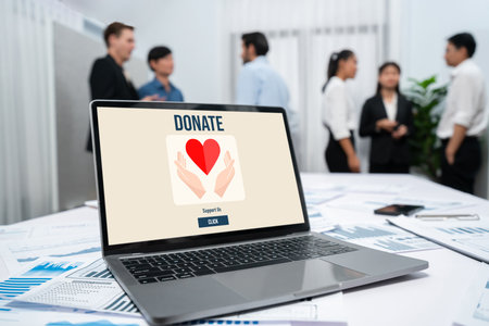 Online donation platform offer brisk money sending system for people to transfer on the internet