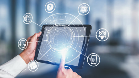 AI Virtual Assistant Artificial Intelligence Chatbot Controlled by Prompt Engineering for...