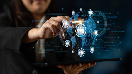Professional networking expands business connections, fosters collaboration, and builds digital...