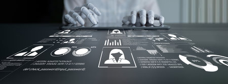 AI safeguards digital identity with smart authentication, secure login systems, and virtual...